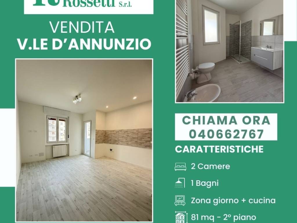 appartamento in vendita a Trieste