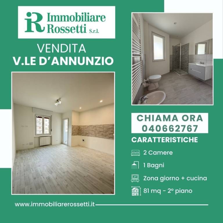 appartamento in vendita a Trieste in zona Barriera vecchia