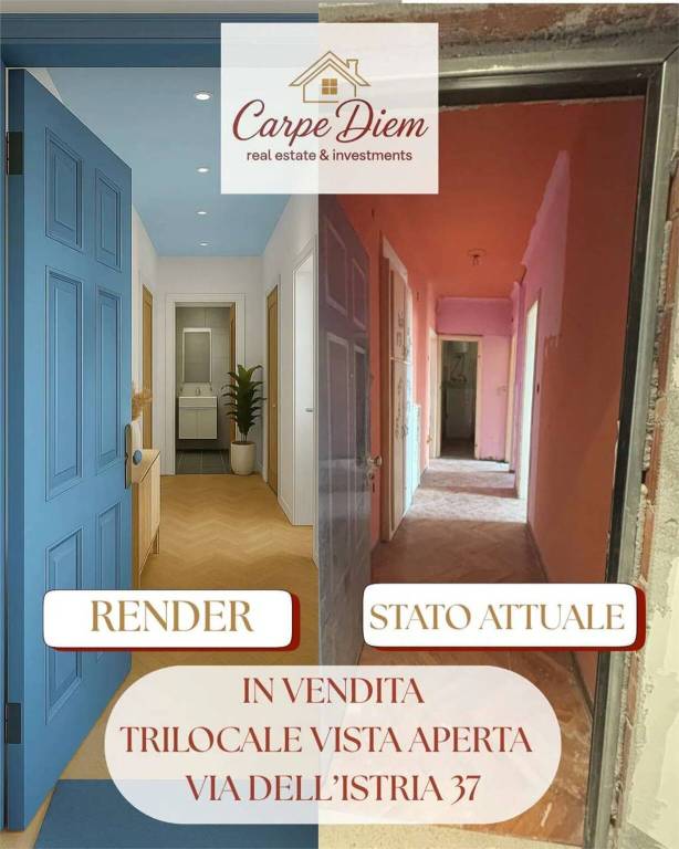 appartamento in vendita a Trieste in zona Chiarbola