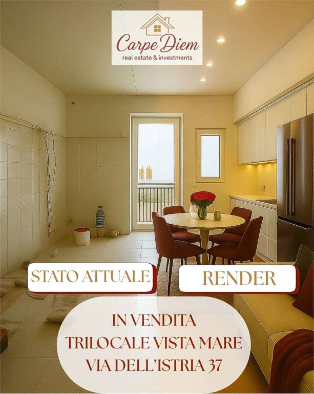 appartamento in vendita a Trieste in zona Chiarbola