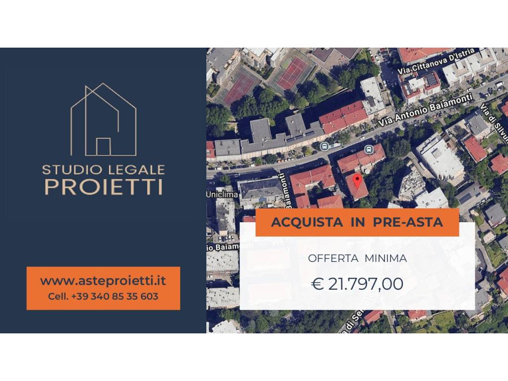 appartamento in vendita a Trieste in zona Valmaura