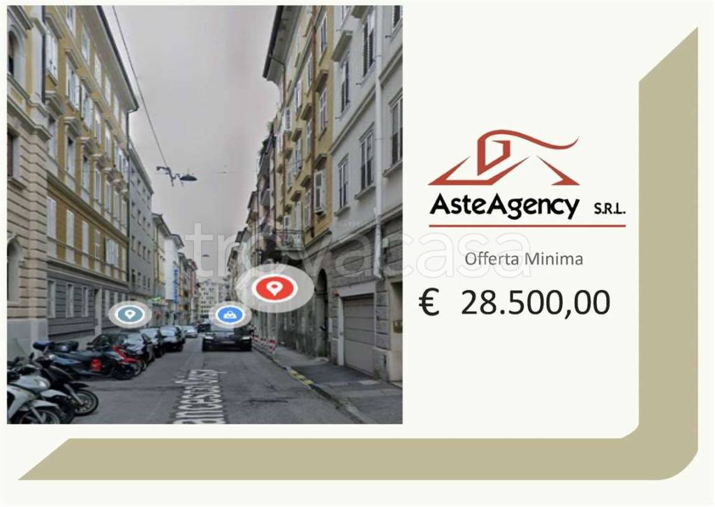 appartamento in vendita a Trieste in zona Borgo Teresiano
