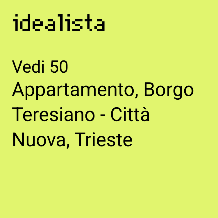 appartamento in vendita a Trieste in zona Città Nuova