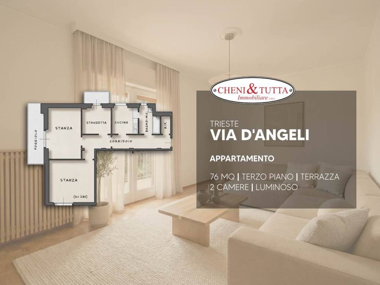 appartamento in vendita a Trieste in zona Rozzol