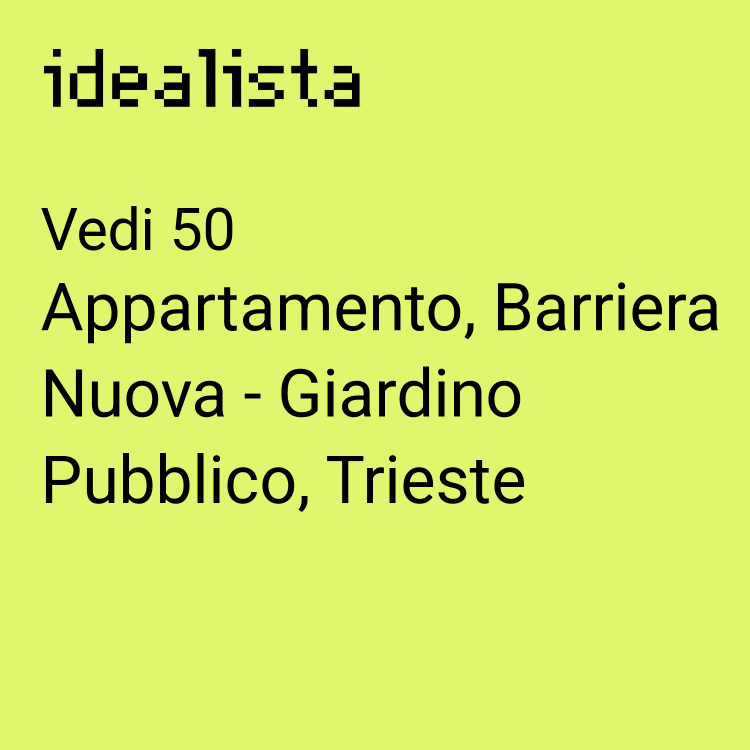 appartamento in vendita a Trieste in zona Miramare