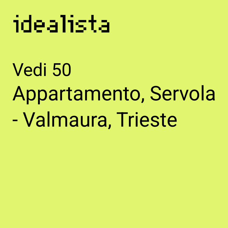 appartamento in vendita a Trieste in zona Servola