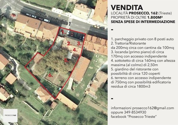 negozio in vendita a Trieste in zona Prosecco