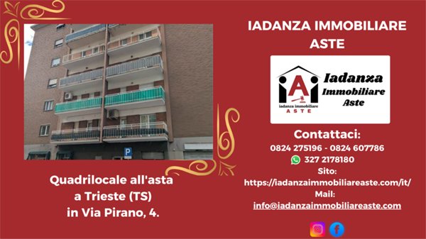 appartamento in vendita a Trieste