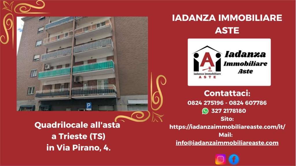 appartamento in vendita a Trieste in zona Valmaura