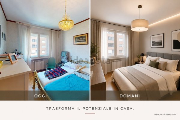 appartamento in vendita a Trieste in zona Valmaura