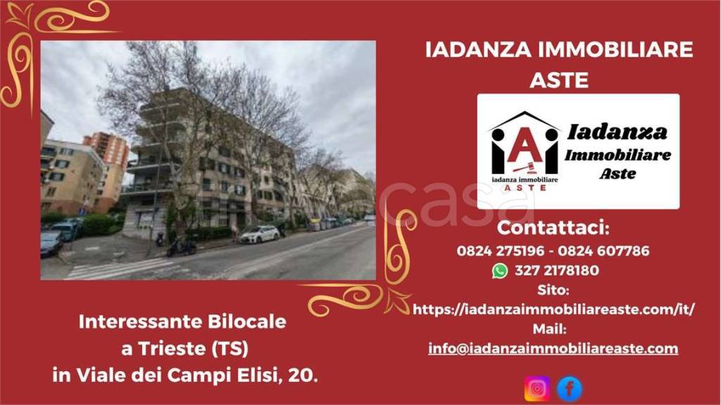 appartamento in vendita a Trieste in zona Campi Elisi