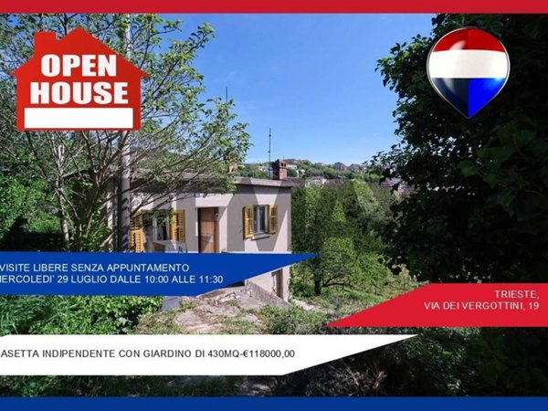 casa indipendente in vendita a Trieste in zona Cattinara