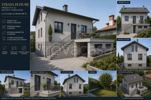 casa indipendente in vendita a Trieste in zona Cattinara