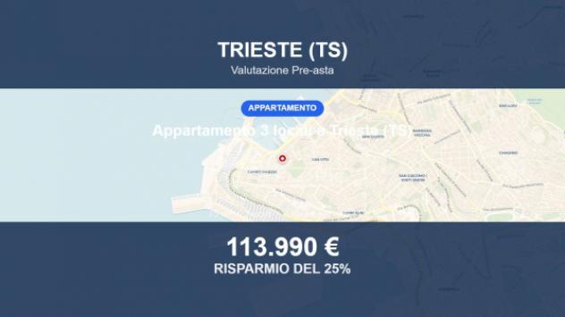 appartamento in vendita a Trieste