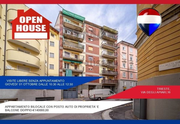appartamento in vendita a Trieste in zona Roiano