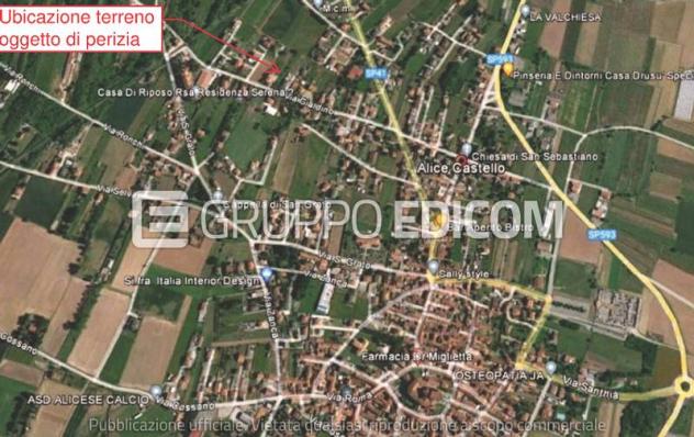 terreno agricolo in vendita ad Alice Castello