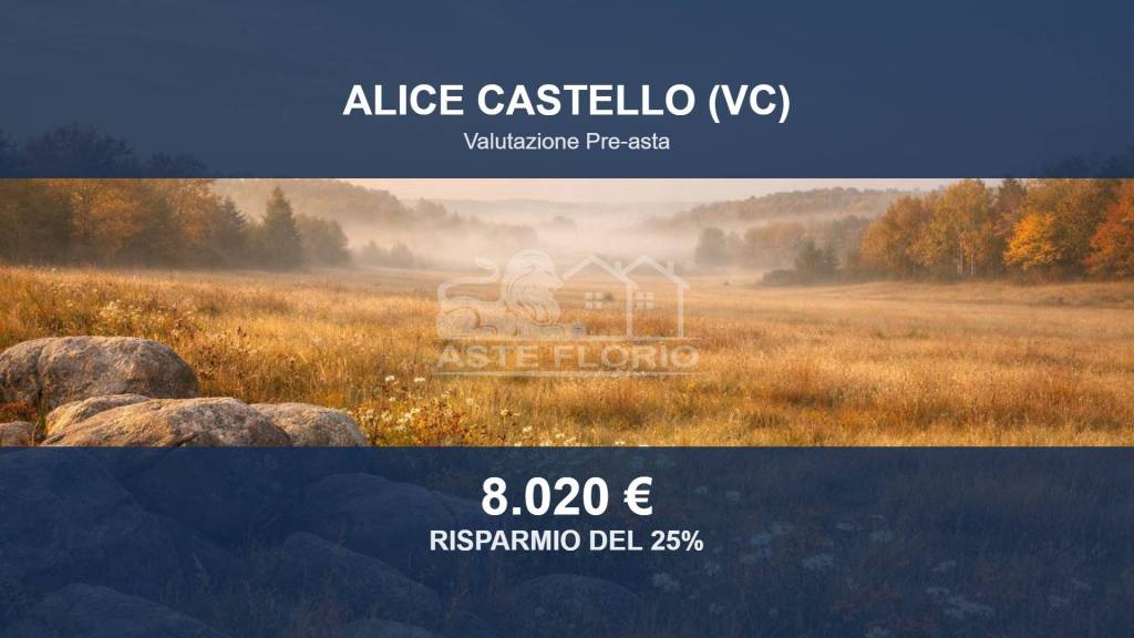 terreno edificabile in vendita ad Alice Castello