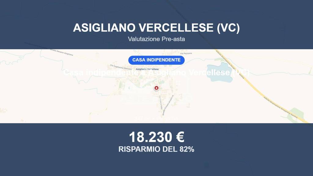 casa indipendente in vendita ad Asigliano Vercellese