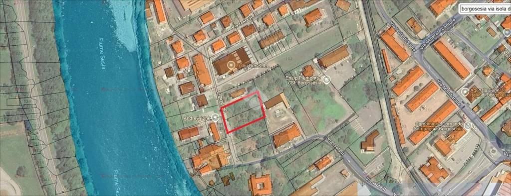 terreno edificabile in vendita a Borgosesia