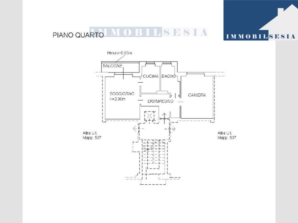 appartamento in vendita a Borgosesia