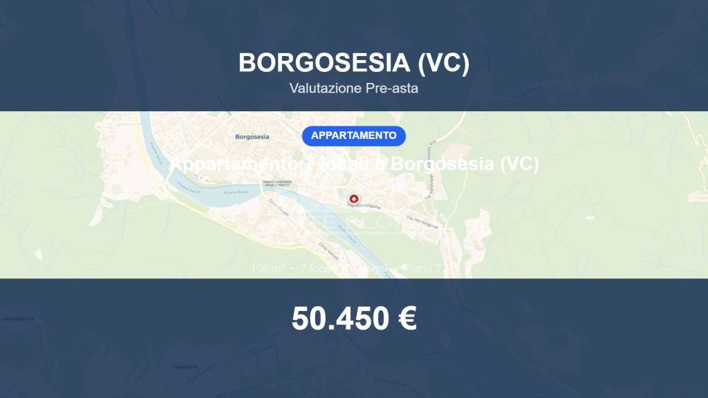 appartamento in vendita a Borgosesia