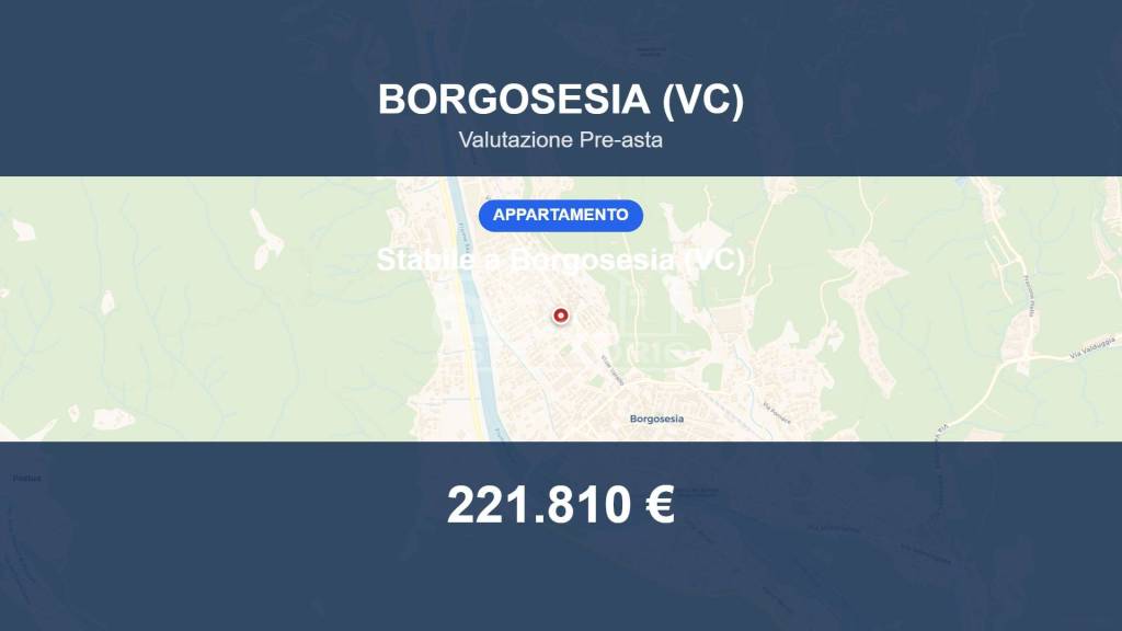 appartamento in vendita a Borgosesia