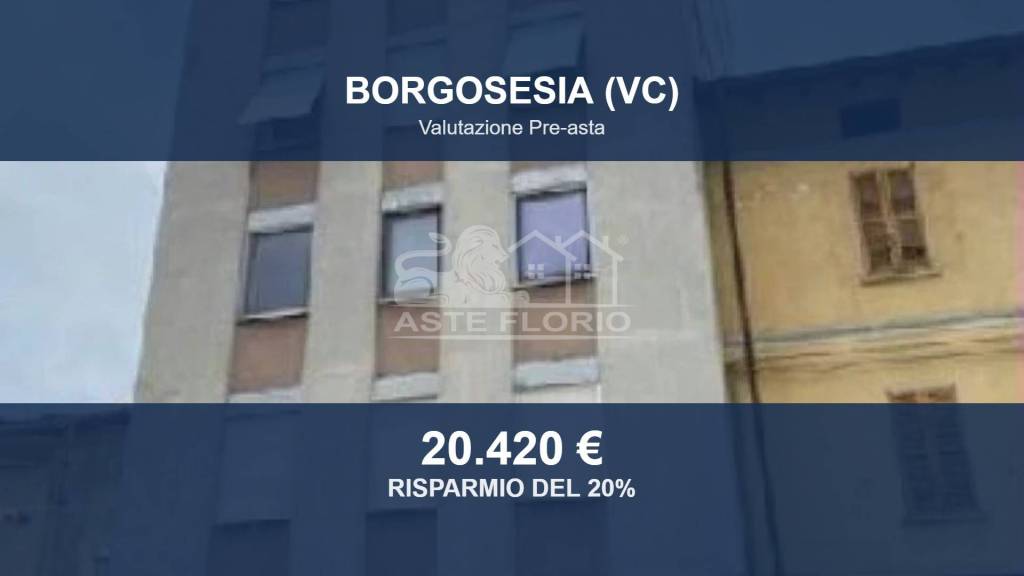 appartamento in vendita a Borgosesia
