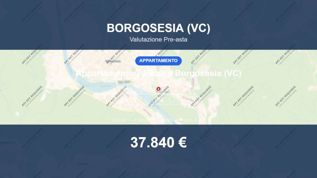 appartamento in vendita a Borgosesia