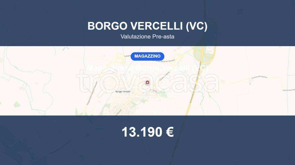 locale commerciale in vendita a Borgo Vercelli