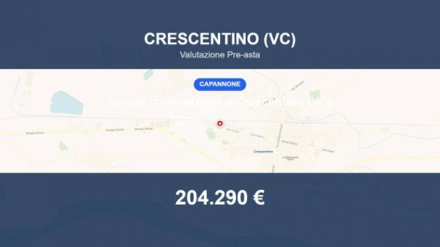 locale commerciale in vendita a Crescentino