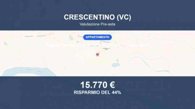 appartamento in vendita a Crescentino