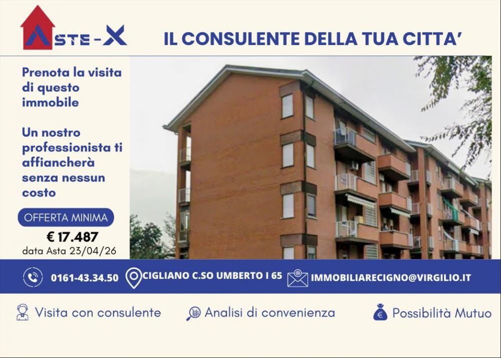 appartamento in vendita a Crescentino