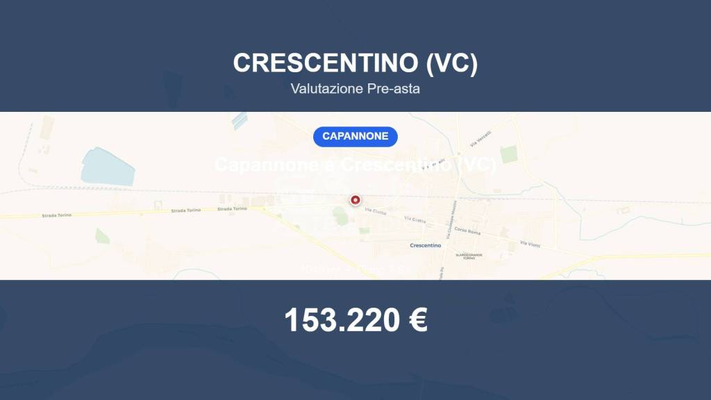 locale commerciale in vendita a Crescentino in zona Mezzi Po