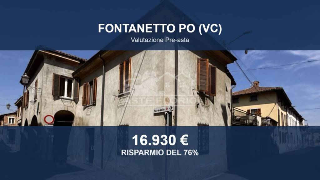villa in vendita a Fontanetto Po