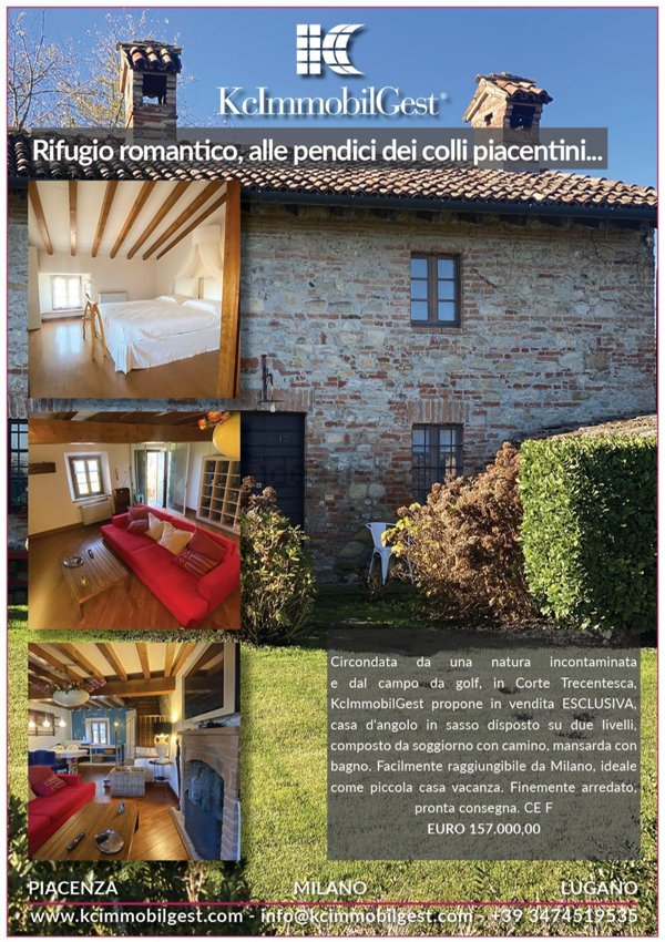 appartamento in vendita ad Agazzano
