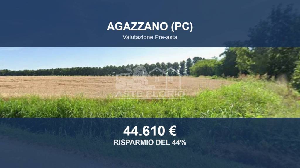 terreno agricolo in vendita ad Agazzano in zona Tavernago