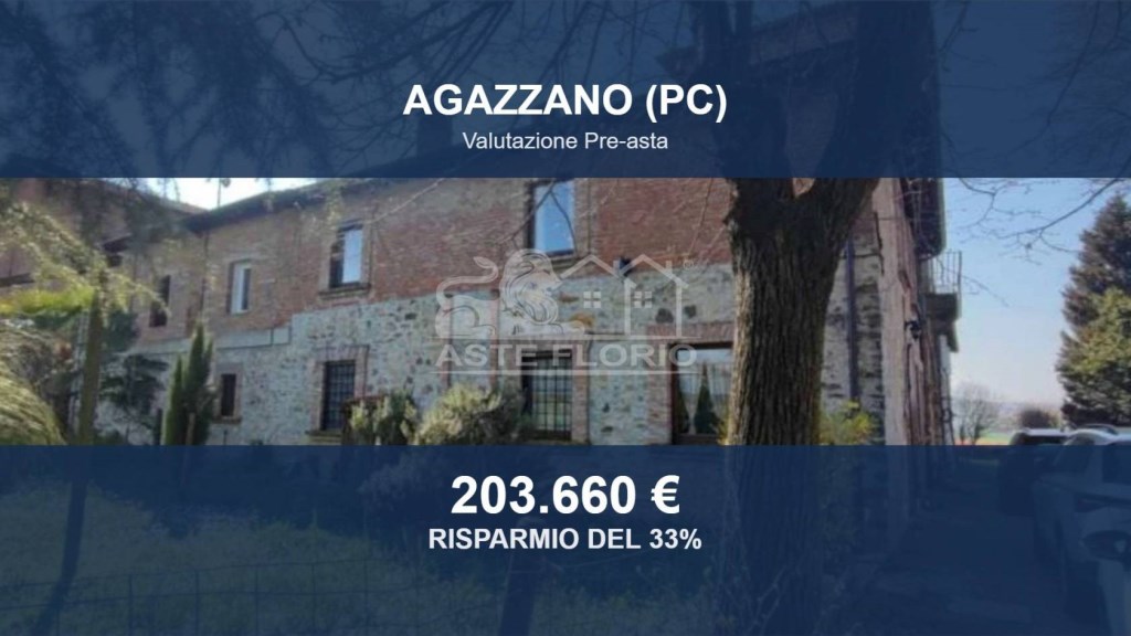 casa indipendente in vendita ad Agazzano in zona Cantone