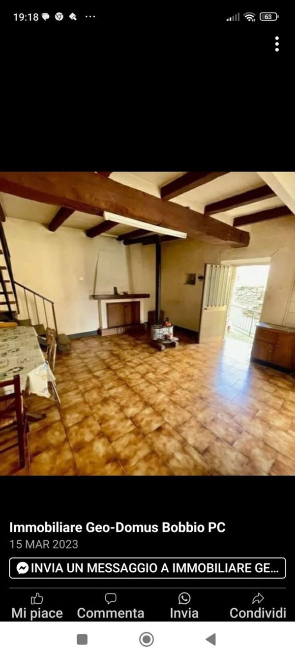 appartamento in vendita a Bobbio in zona Freddezza