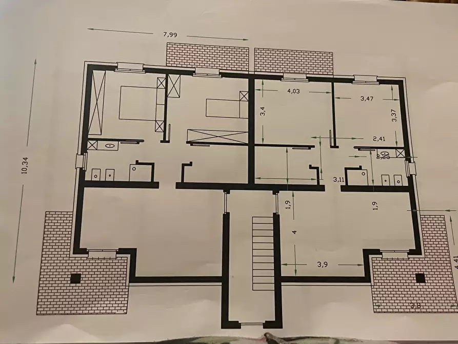 appartamento in vendita a Borgonovo Val Tidone in zona Mottaziana