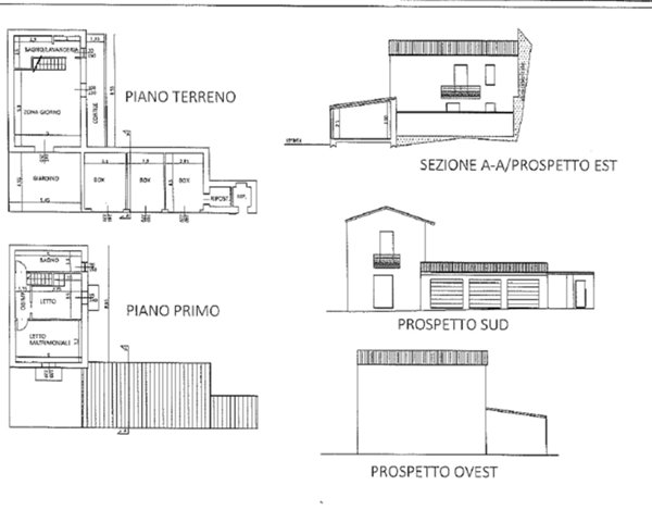 casa semindipendente in vendita a Borgonovo Val Tidone in zona Mottaziana