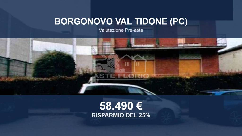 appartamento in vendita a Borgonovo Val Tidone
