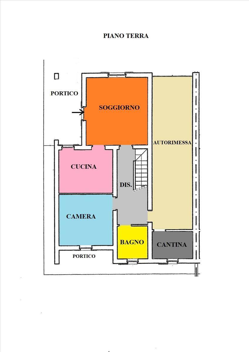 casa indipendente in vendita a Cadeo in zona Roveleto