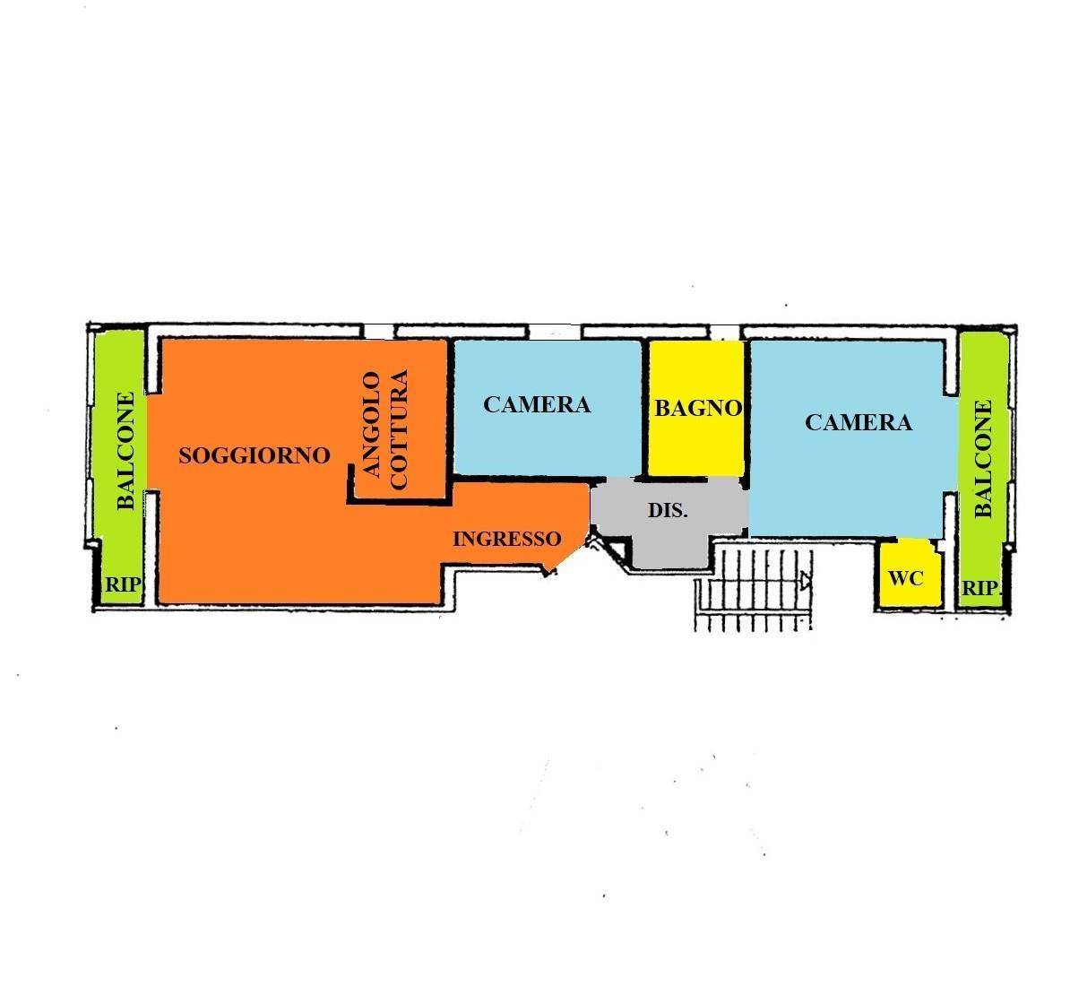 appartamento in vendita a Cadeo in zona Roveleto