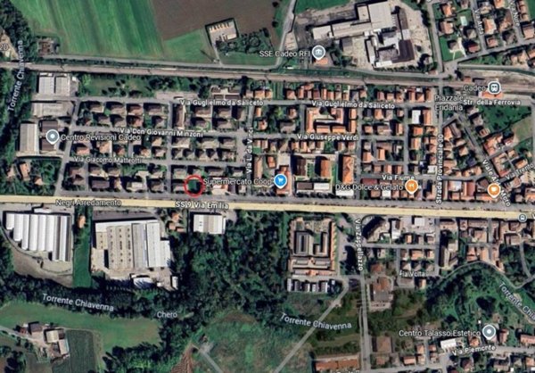 terreno edificabile in vendita a Cadeo in zona Roveleto