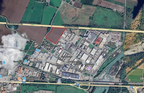 terreno industriale in vendita a Calendasco