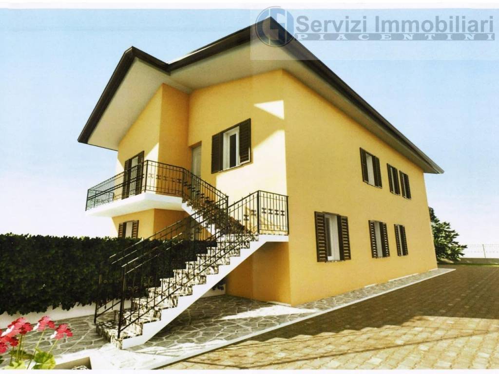 appartamento in vendita a Carpaneto Piacentino