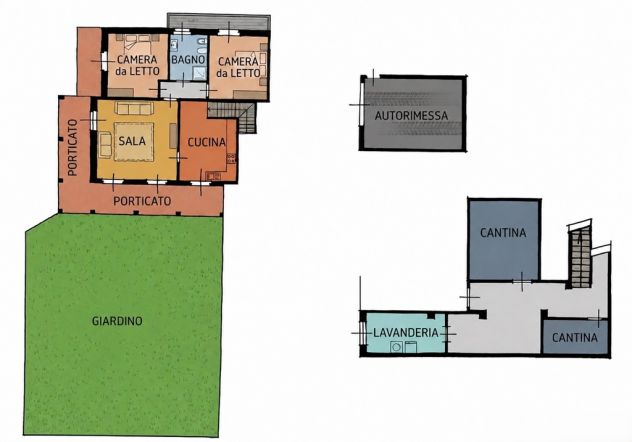 casa indipendente in vendita a Carpaneto Piacentino
