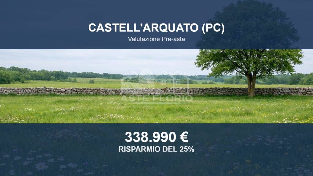 terreno edificabile in vendita a Castell'Arquato