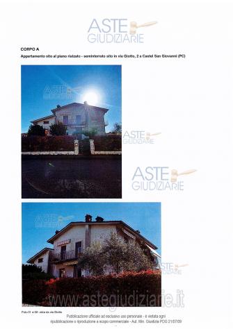 appartamento in vendita a Castel San Giovanni