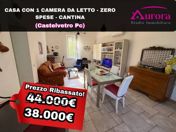 appartamento in vendita a Castelvetro Piacentino